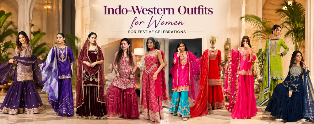 10 Indo-Western Outfits for Women for Festive Celebrations