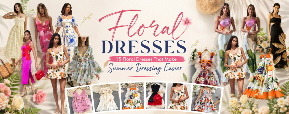 15 Floral Dresses That Make Summer Dressing Easier