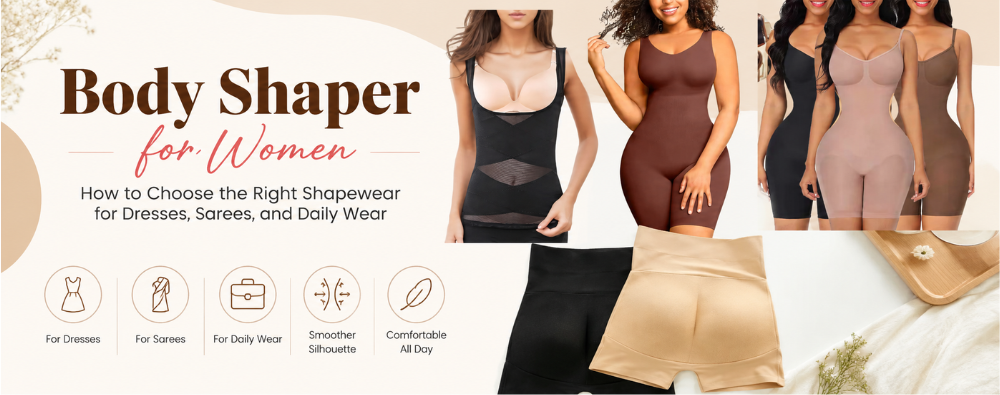 Body Shaper for Women: How to Choose the Right Shapewear for Dresses, Sarees, and Daily Wear