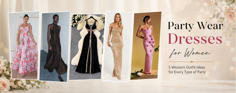 Party Wear Dresses for Women: 5 Western Outfit Ideas for Every Type of Party