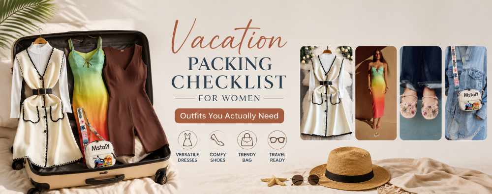 Vacation Packing Checklist for Women: Outfits You Actually Need