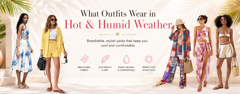 What Outfits Wear in Hot & Humid Weather Without Feeling Uncomfortable