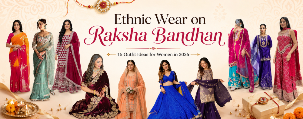 What to Wear as Ethnic Wear on Raksha Bandhan: 15 Outfit Ideas for Women in 2026