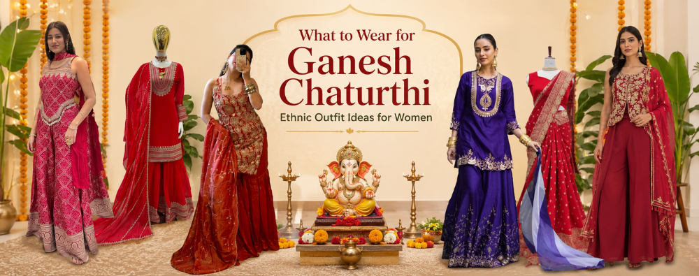 What to Wear for Ganesh Chaturthi: Ethnic Outfit Ideas for Women