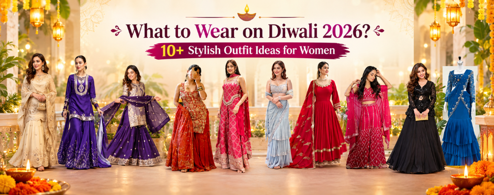 What to Wear on Diwali 2026? 10+ Stylish Outfit Ideas for Women