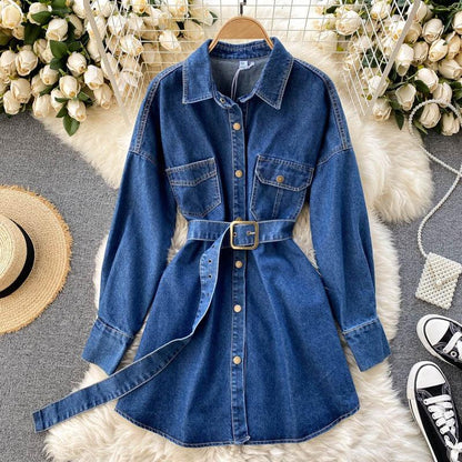 Kendra Summer Denim Dress - 24th Spoke