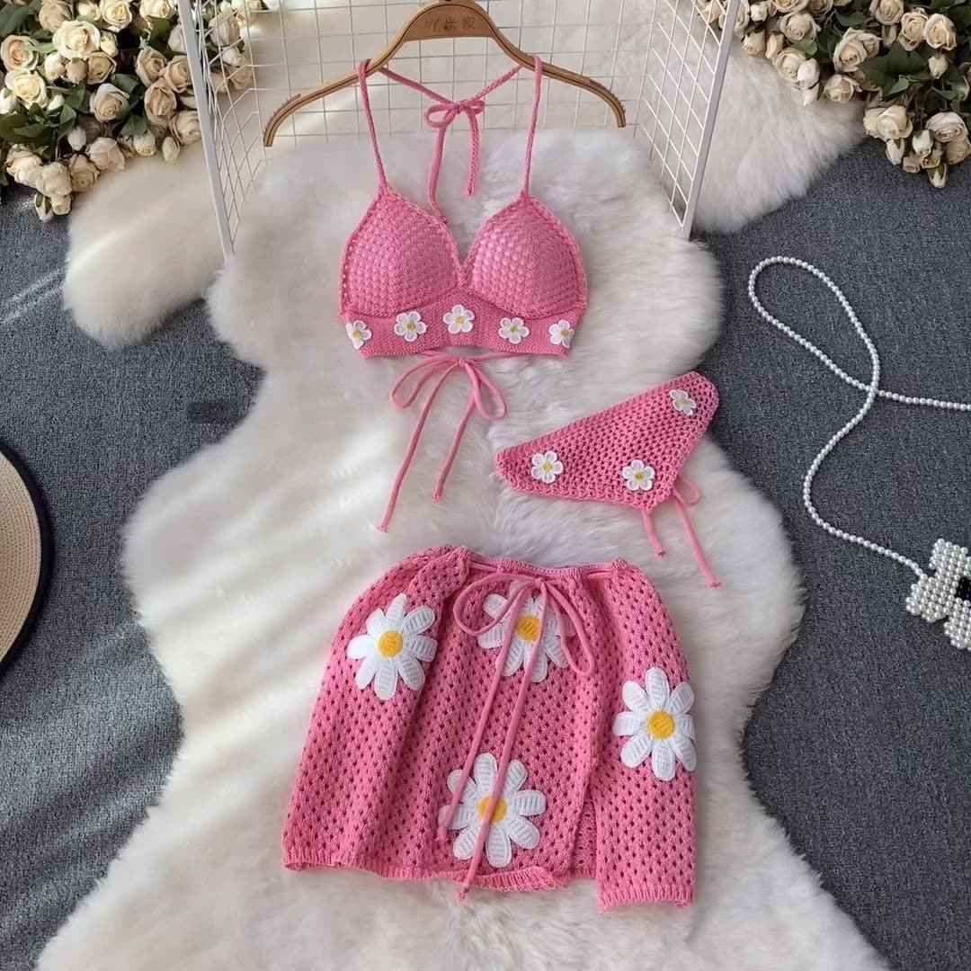 Emily Summer Three Piece Beach Set - 24th Spoke