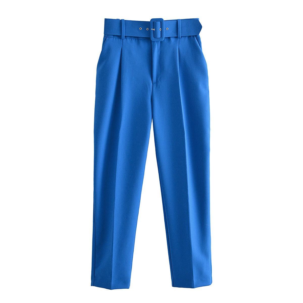 Ananya Zara Trouser With Belt - 24th Spoke