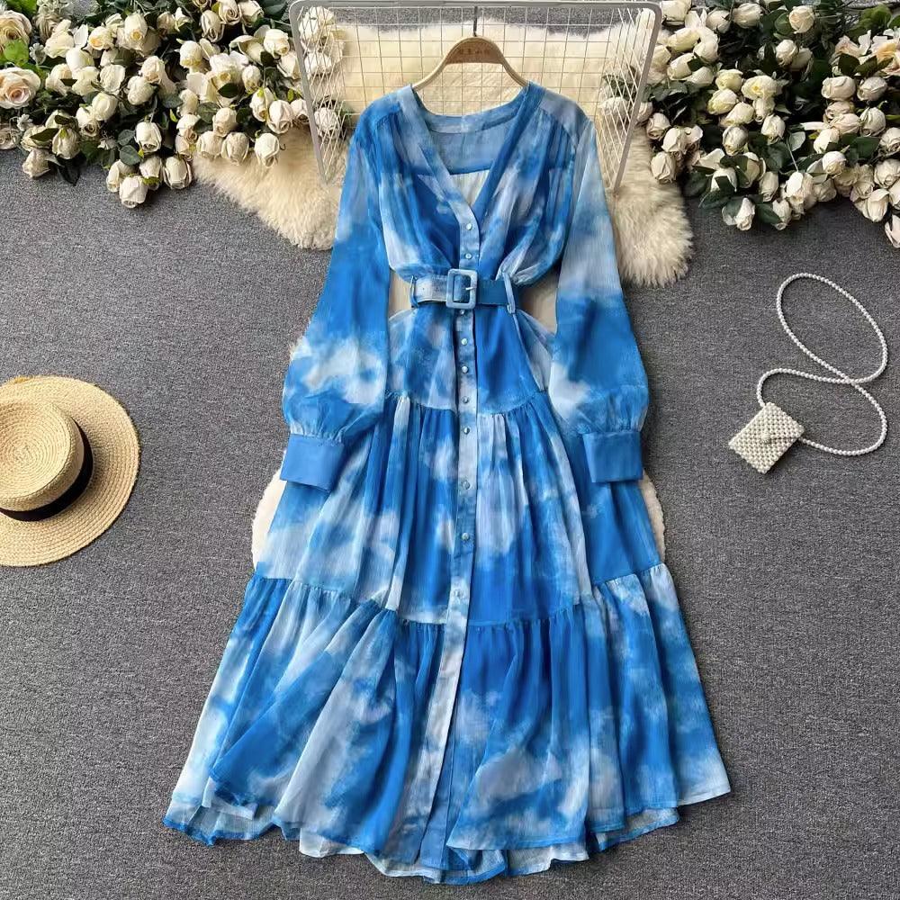 Mia Summer Tie Dye Dress - 24th Spoke