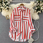 Keira Summer Lapel Shirts - 24th Spoke