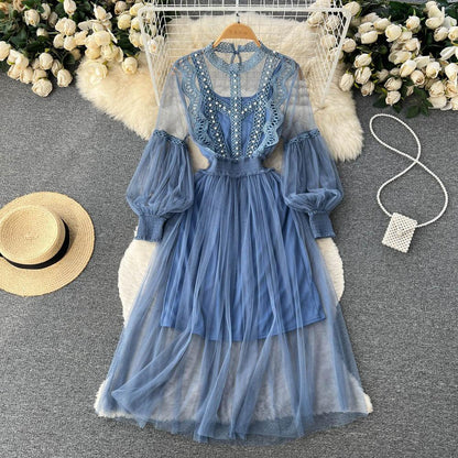 Claire Lace Beading Dress - 24th Spoke