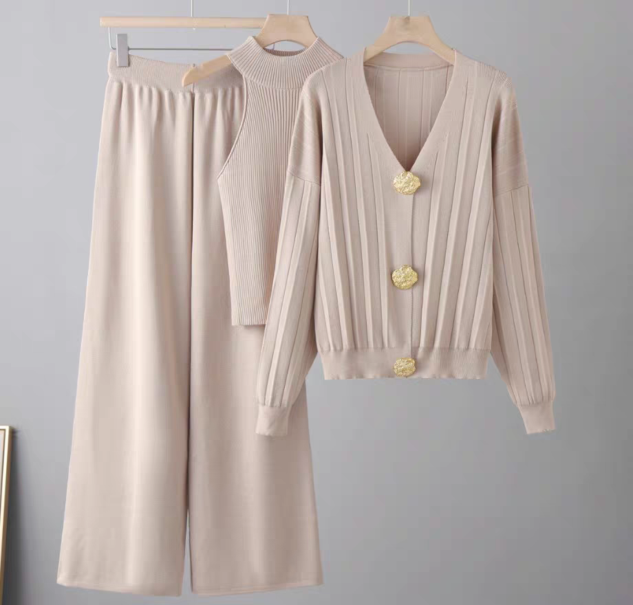 Eva Winter Three Piece Coord Set