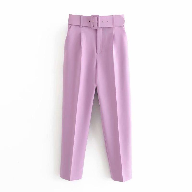 Ananya Zara Trouser With Belt - 24th Spoke