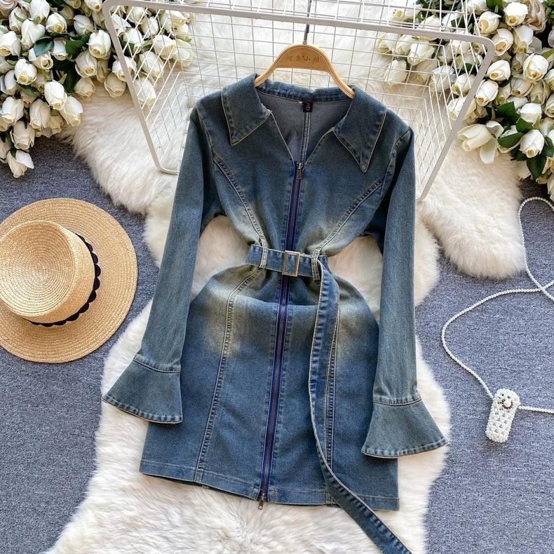 Jennifer Denim Dress - 24th Spoke