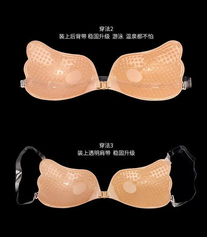 High Quality Adhesive Strapless Silicone Push Up Bra