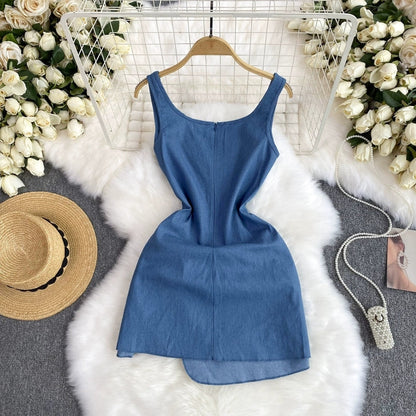 Kelly Summer Denim Dress