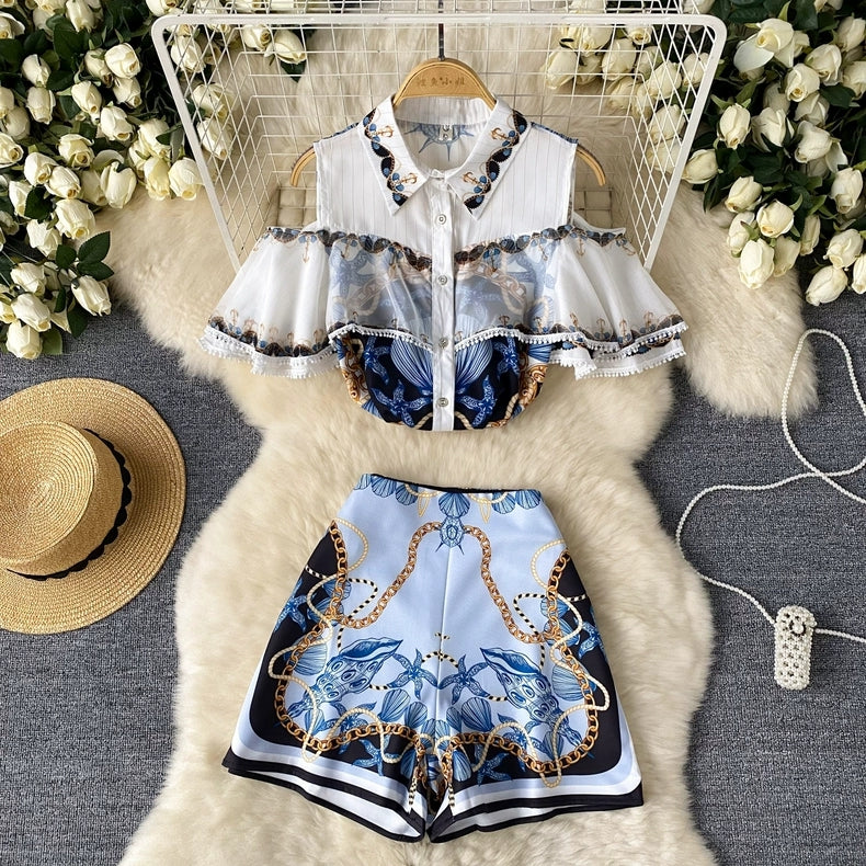 Eliza Summer Two Piece Vacation Set 24th Spoke