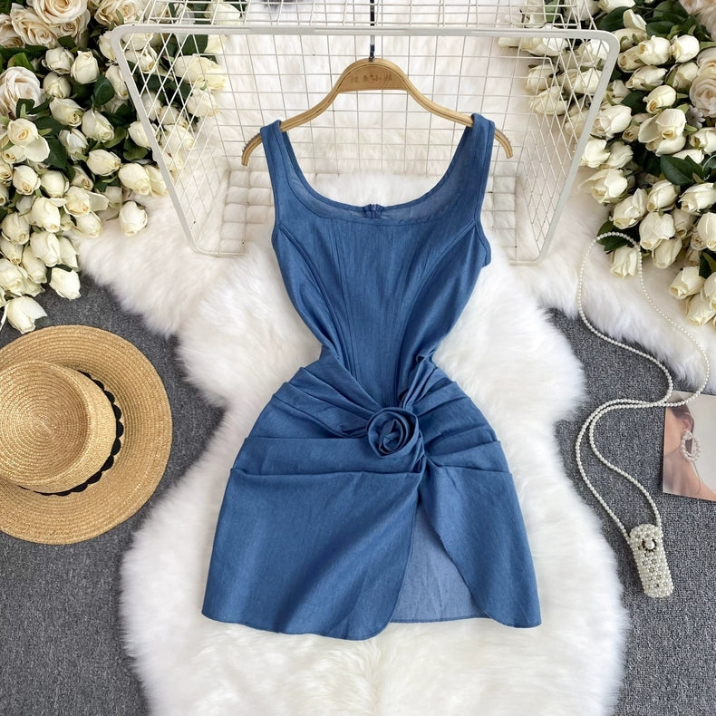 Kelly Summer Denim Dress