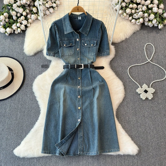 Elizabeth Summer Denim Dress