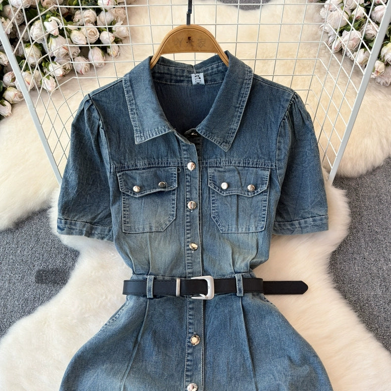 Elizabeth Summer Denim Dress