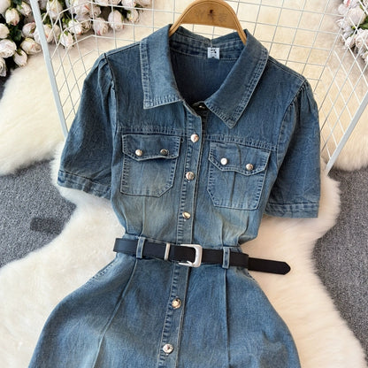 Elizabeth Summer Denim Dress