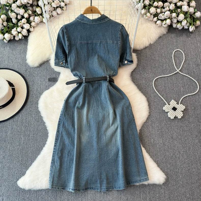 Elizabeth Summer Denim Dress