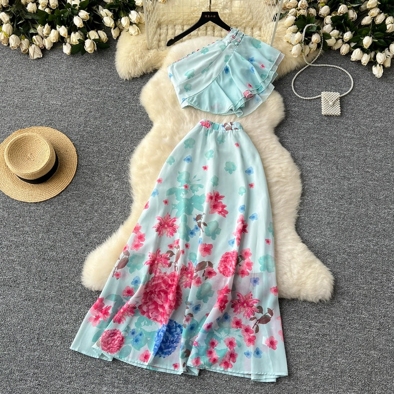 Megan Summer Holiday Dress Set