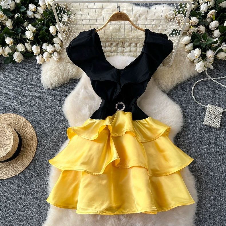 Michelle Summer Fluffy Birthday Party Dress