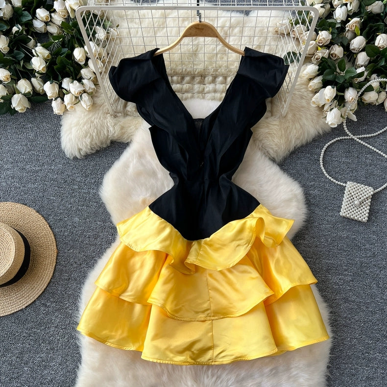 Michelle Summer Fluffy Birthday Party Dress