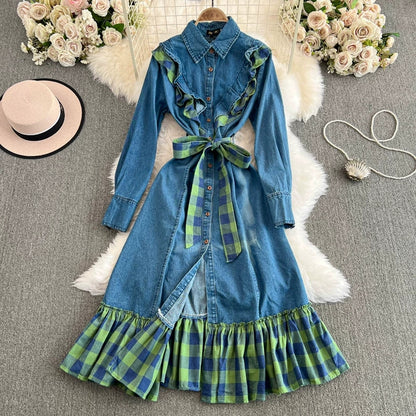 Marie Winter Retro Denim Dress