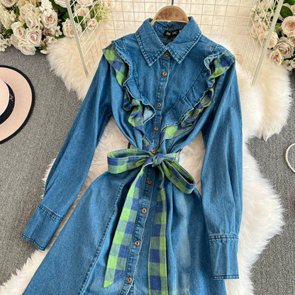 Marie Winter Retro Denim Dress