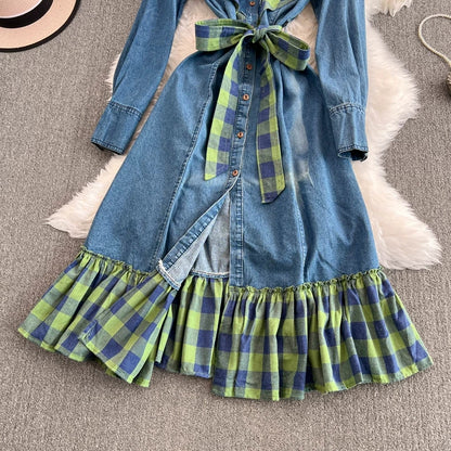 Marie Winter Retro Denim Dress