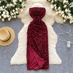 Alexis Valentine Sequins Red Dress