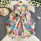 Bianca Valentine Swing Print Dress - 24th Spoke