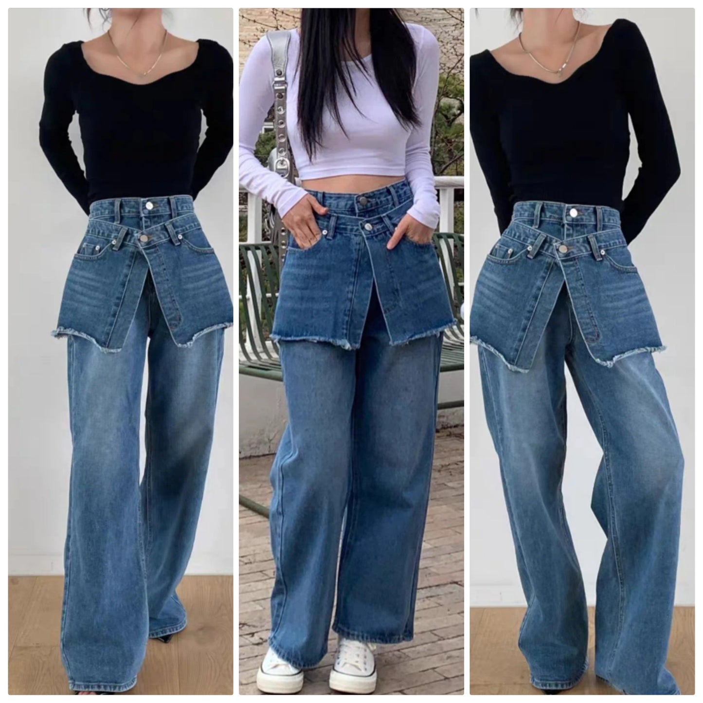 Ginnifer Denim Skirt Jeans