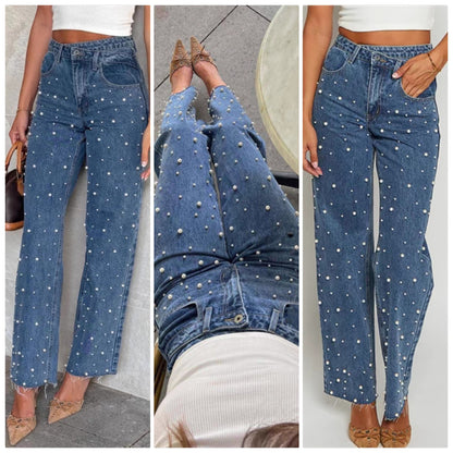 Sandra Pearl Denim Jeans