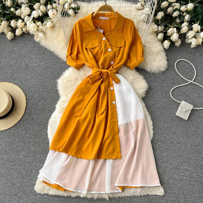 Emilia Summer A Line Dress - 24th Spoke