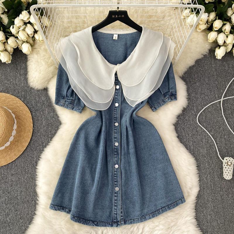 Maggie Summer Denim Dress - 24th Spoke