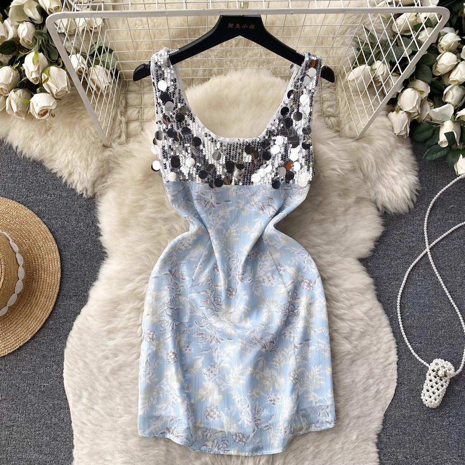 Claire Summer Sequin Dress - 24th Spoke