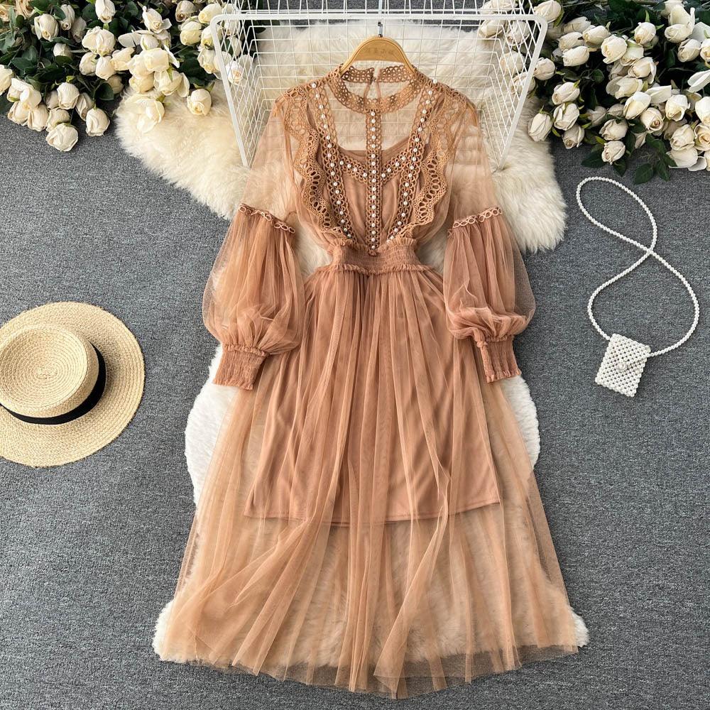 Claire Lace Beading Dress - 24th Spoke