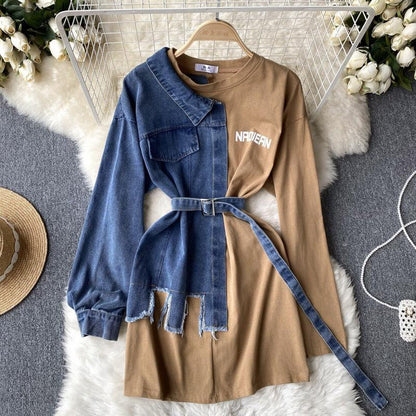 Jennifer Summer Denim Shirt Dress - 24th Spoke