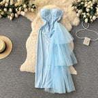 Eva Luxury Party Wear Dress - 24th Spoke