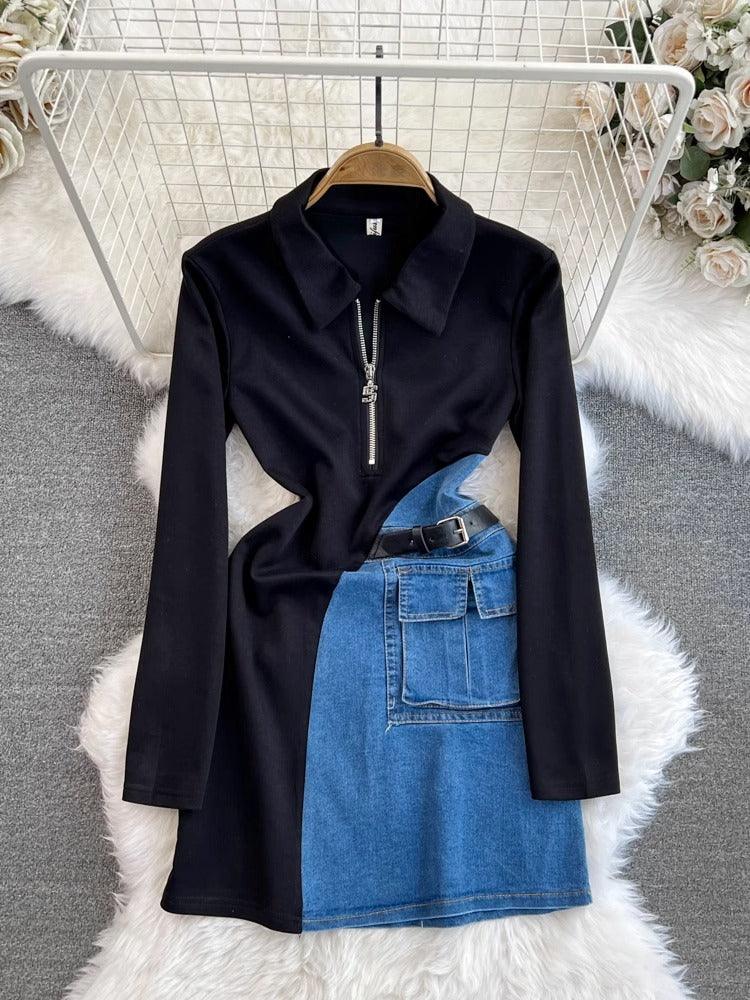 Margot Denim Dress - 24th Spoke