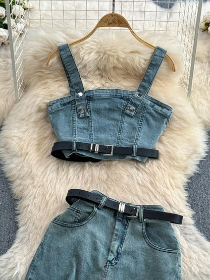 Elizabeth Denim Set - 24th Spoke