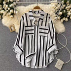 Keira Summer Lapel Shirts - 24th Spoke