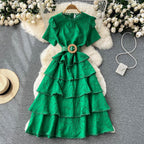 Nicole Fairy Cake Waist Dress - 24th Spoke
