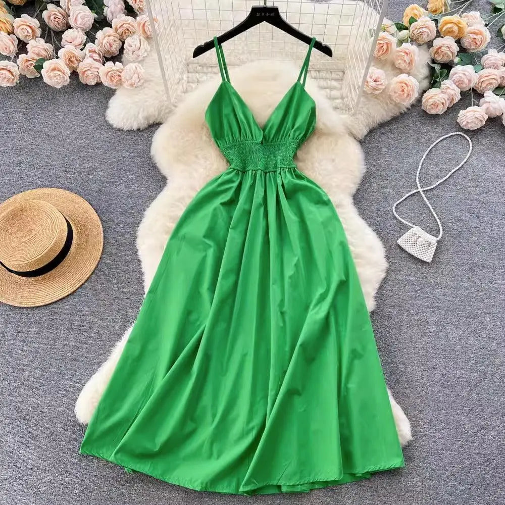 Emily Summer Luxury Colorful Dress - 24th Spoke