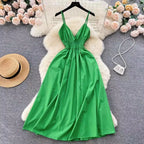 Emily Summer Luxury Colorful Dress - 24th Spoke
