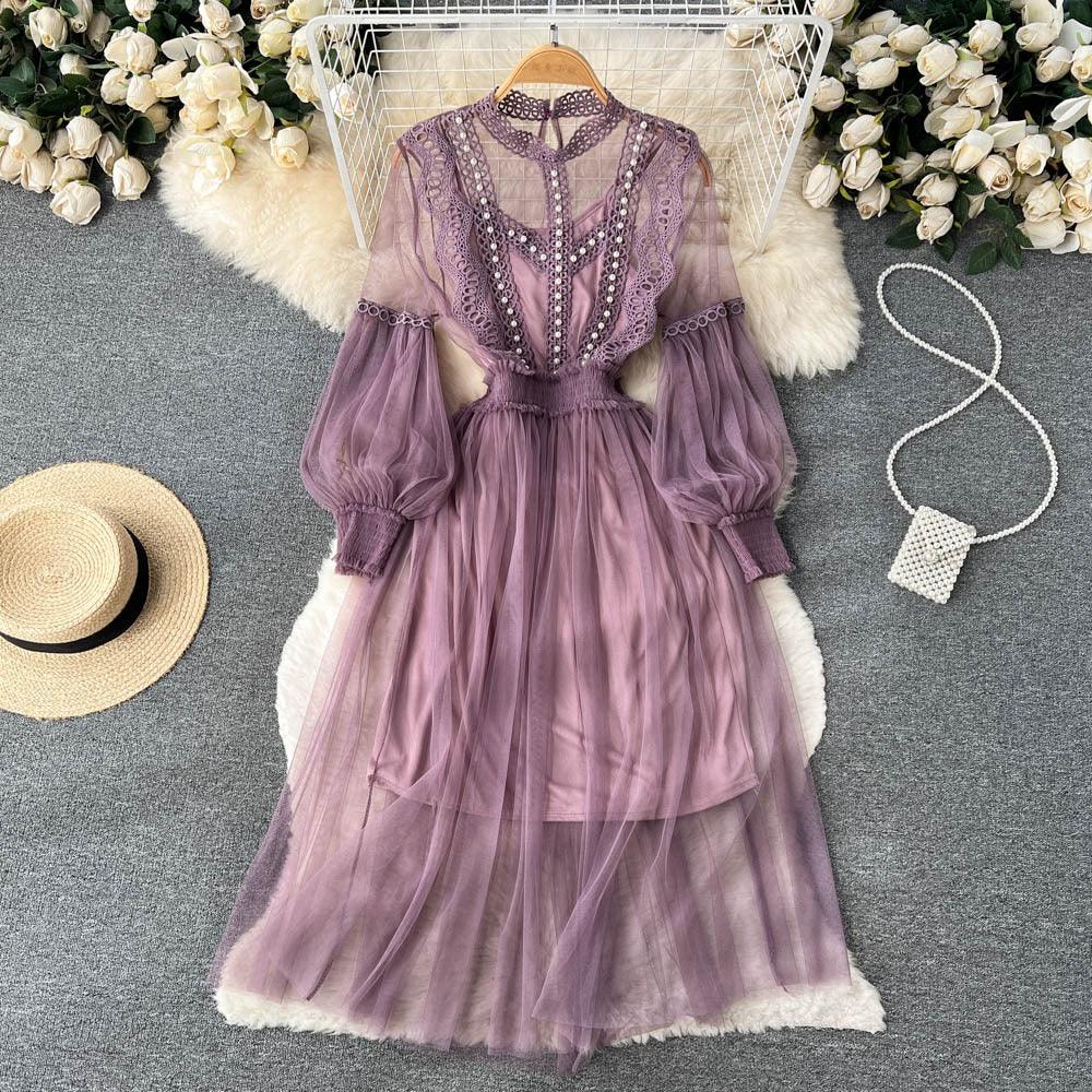 Claire Lace Beading Dress - 24th Spoke