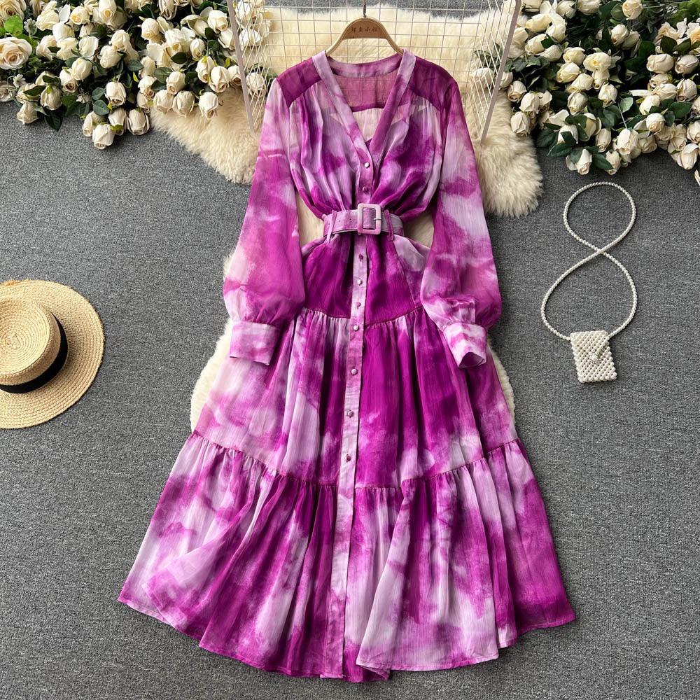 Mia Summer Tie Dye Dress - 24th Spoke